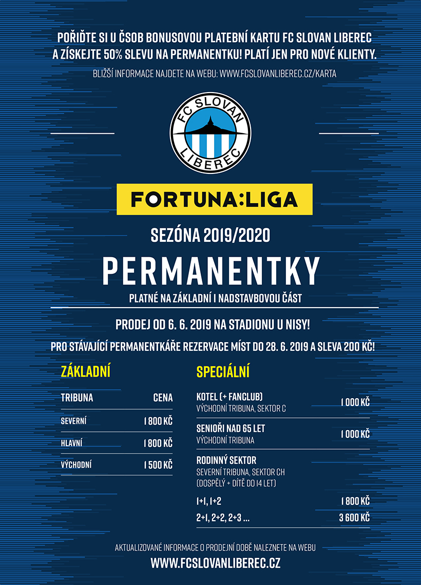 Permanentky 2019/20